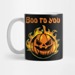 Boo to you Halloween Mug